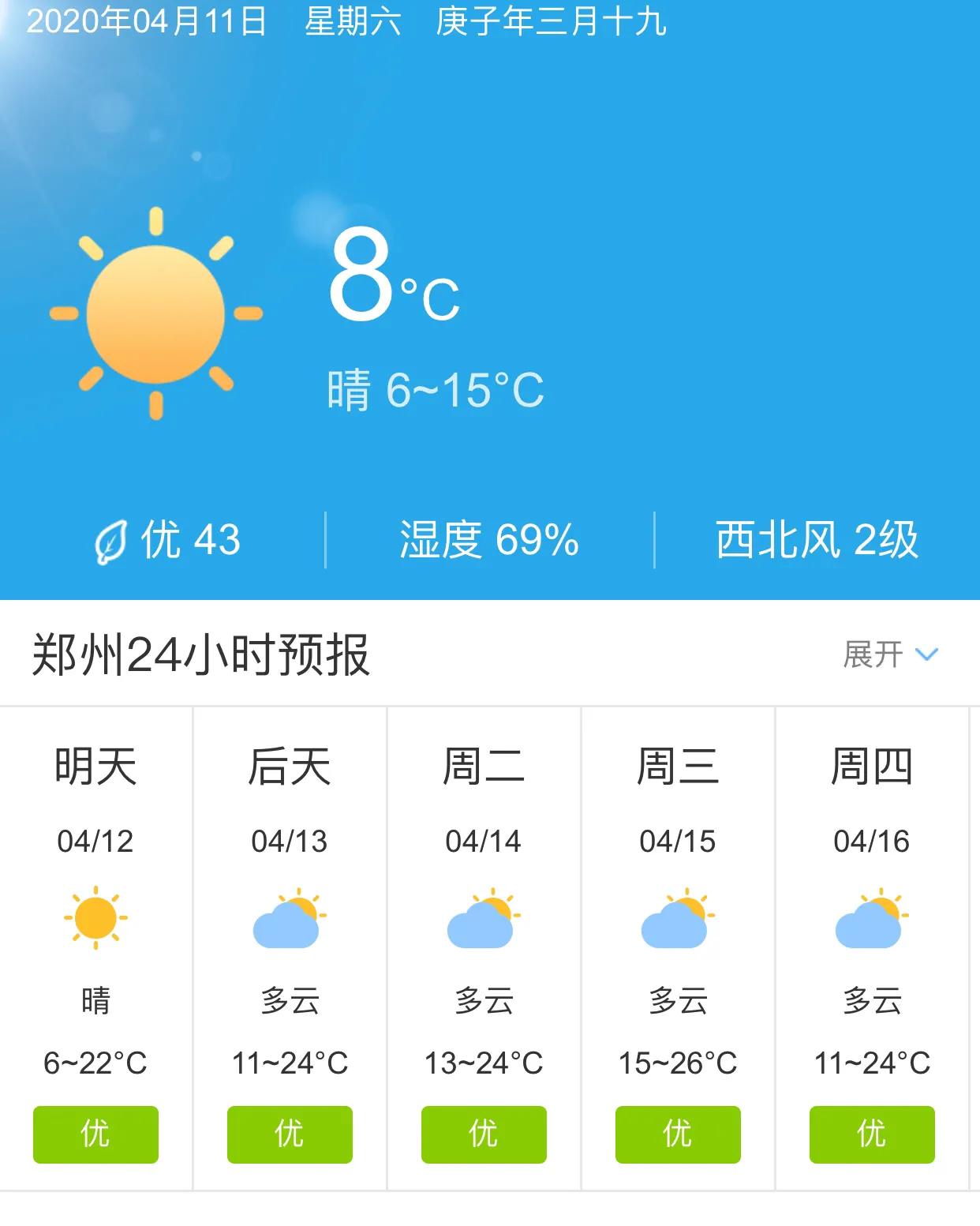 郑州天气预报，自然美景的探索之旅即将启程！