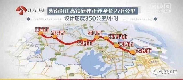 沿江高铁最新进展，句容段迎来速度与激情的新时代之旅