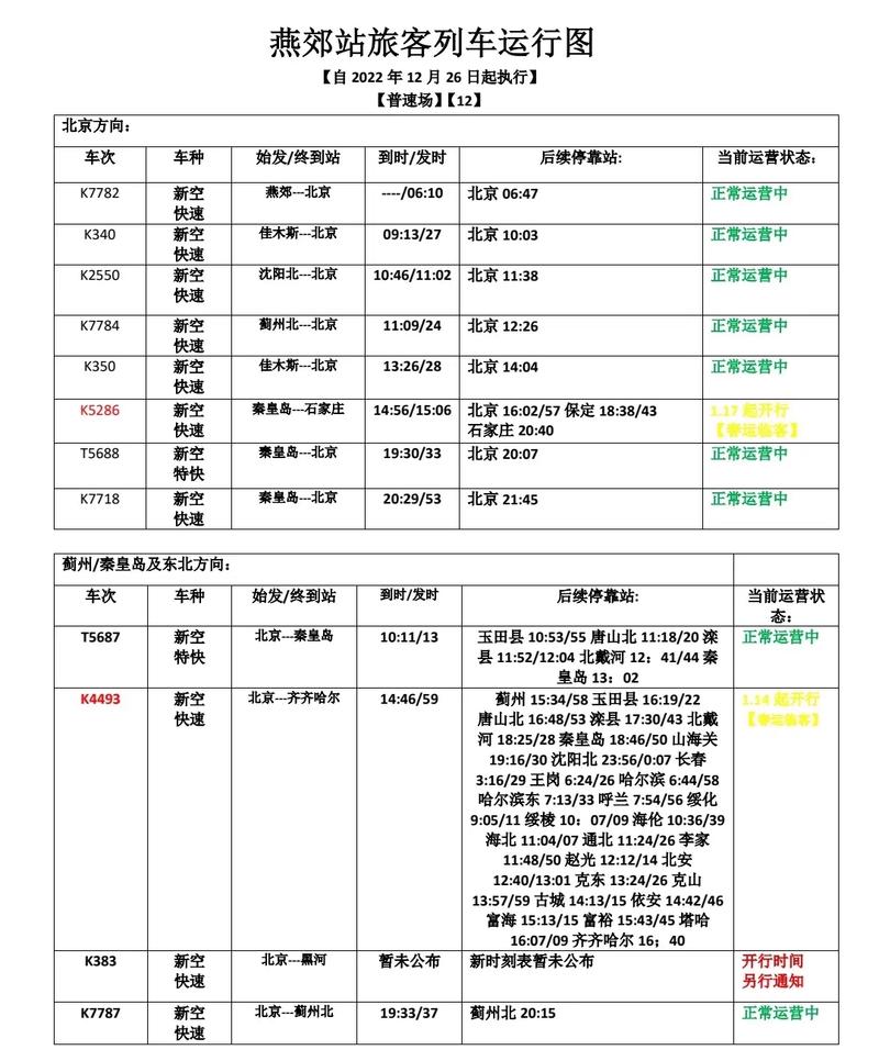 燕郊882最新发车时间表，启程自然美景探索之旅